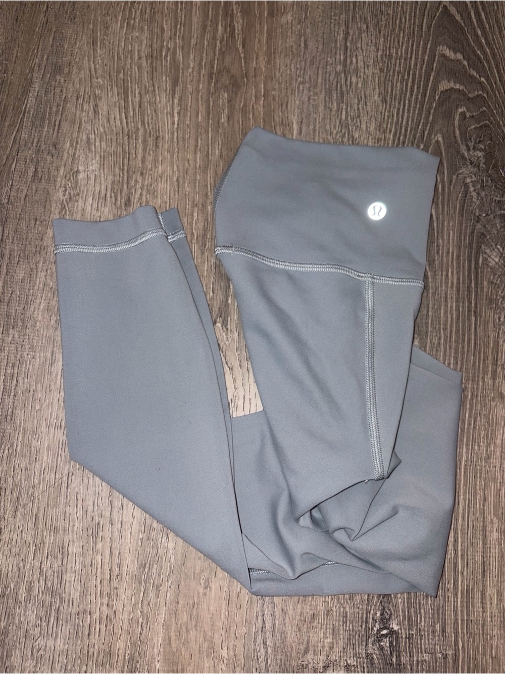 Lululemon Gray High-Rise Leggings
